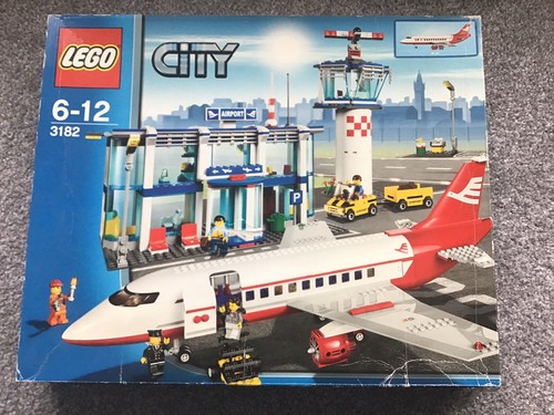 Opened box new lego - box,