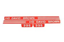 David Brown Parts 996 (1971-72 DB "Bottle Opener")  Bonnet Set (41068)
