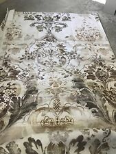 Dorma Marrisa Natural Blackout Lined Pencil pleat curtains 66"x72" NEW