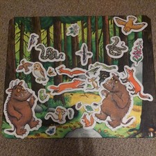 The Gruffalo  Fuzzy Felt Rare felt board kids interative play set 