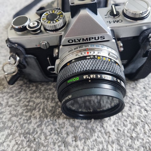 Olympus 35mm slr - om-1n, w/