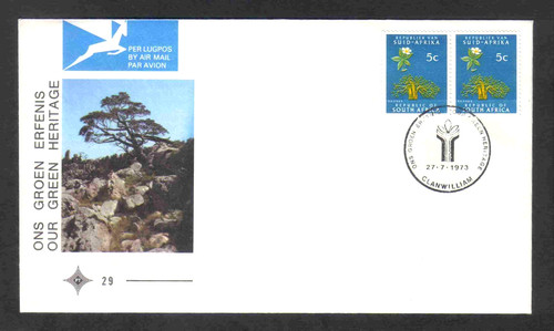 South africa 1973 - africa, green