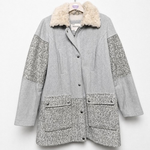 Indigo coat womens - indigo, size