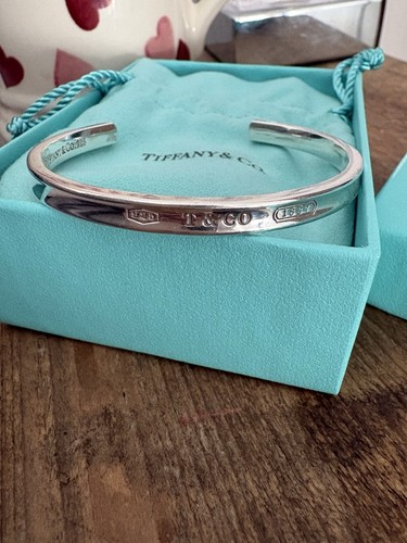 Tiffany silver bangle - &, co.