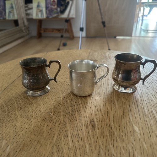 Vintage tankard mug cup - vintage, epns