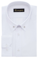Jack Martin Men's White Fine