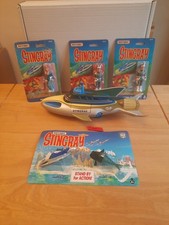 Stingray 13" Submarine 3 Figures Phones/Troy Tempest/Marina+Terror Fish/Stingray