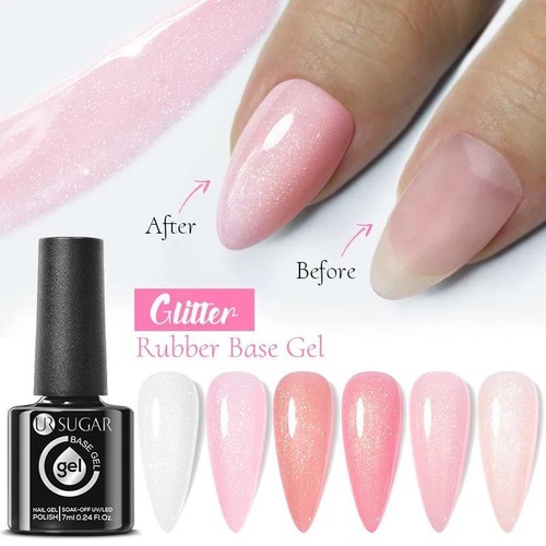 Rubber base coat nail gel - rubber,