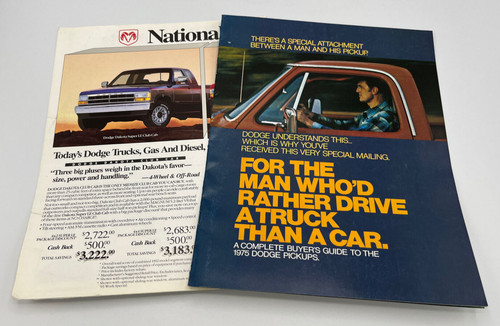 Dodge pickup truck mailer - dodge,