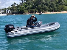 3DTender Ultimate 340 Inflatable hyperlon / aluminium RIB Boat Mercury 20HP 