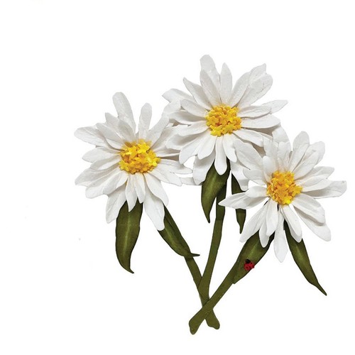 Daisy flowers metal cutting - daisy,