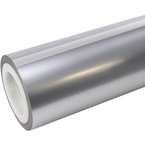 Fablon silver sticky back - sticky,