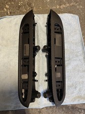 E46 Coupe Rear Door Card Armrest Carbon Cube Trim