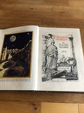 Books 6 encyclopedias very old