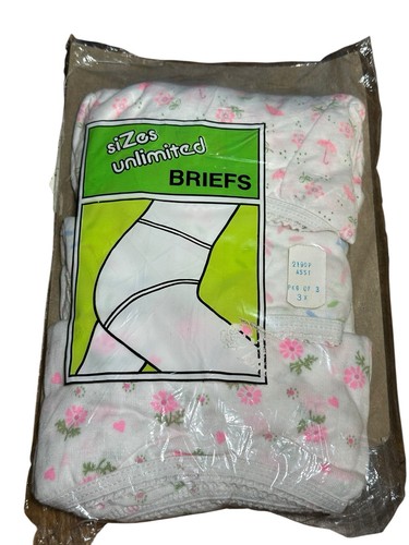 Vintage sizes unlimited - sizes, briefs