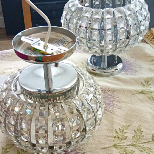 Matching crystal globe - 2,