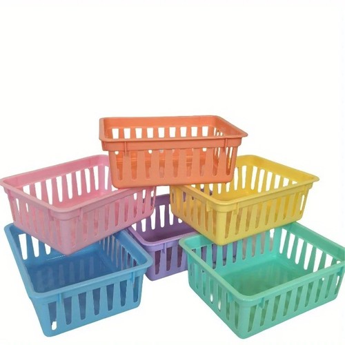 6pcs plastic macaron storage - 6pcs,