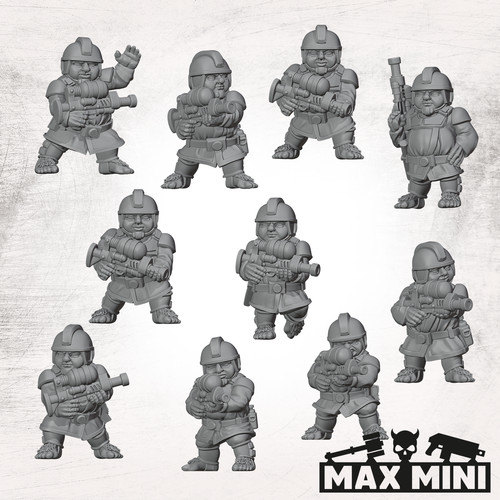 Maxmini bnib halfling - maxmini, squad