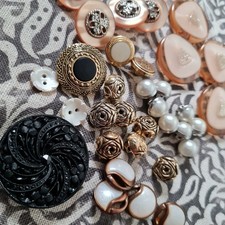 Selection Of Vintage Buttons -