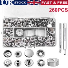 260 PCS Heavy Duty Snap