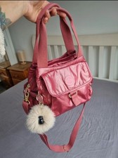 Kipling Metallic Rust Pink