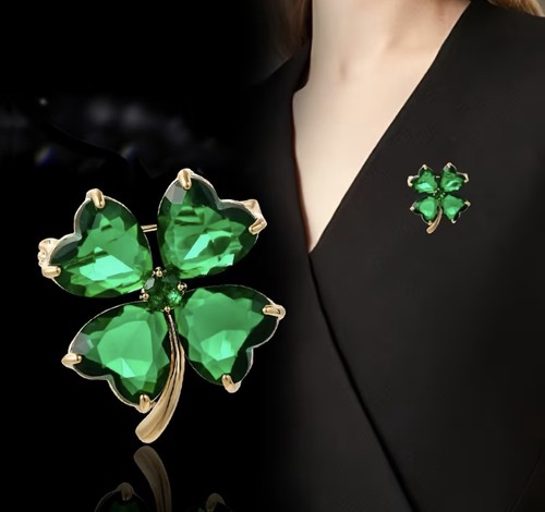 Lucky four leaf - lucky, clover