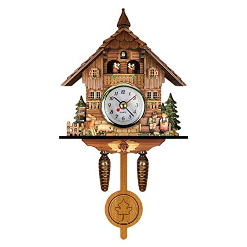 Antique wooden cuckoo clock - antique,