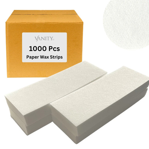 Paper wax strips non - paper, (1000)