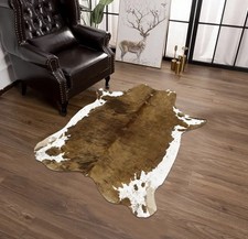 Cowhide Area Rug Cowskin Faux Cow Hide Non Slip Washable Faux