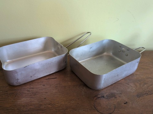 Aluminum mess tins for camping - aluminum,