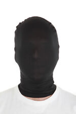 Black Morphmask for Fancy Dress Costume Cheap Morphsuit Morph Mask