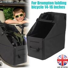 Bike Storage Box Collapsible Carrying Transport Bag For Brompton Bike Folding UK