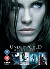 Underworld Quadrilogy DVD (2012) Kate Beckinsale, Wiseman (DIR) cert 18 4 discs