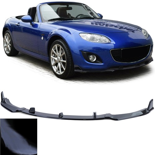 Front spoiler lip - , black