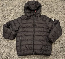 Next Boys Black Quilted/Padded Coat - 7 Years