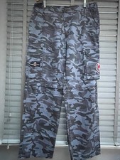 Blue camo convertible - blue,