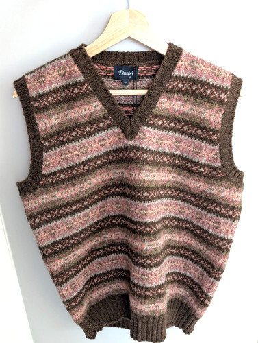 New drake fair isle - new,