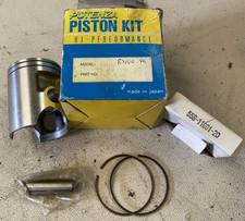 Yamaha RS100 Complete Piston Kit - Possibly RS200 - New Old Stock - Patent Part