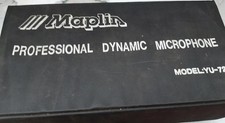 maplin microphone, dynamic, wired