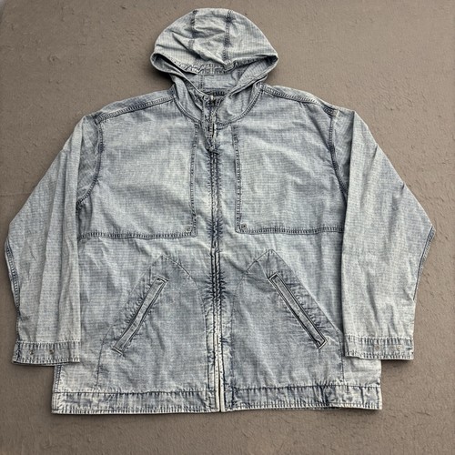 Gap denim ripstop full zip - gap,