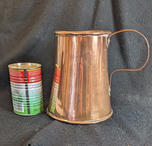 Large antique copper - jug, late