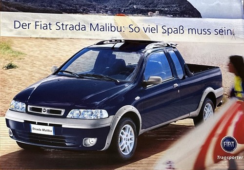 Fiat strada malibu brochure - malibu,