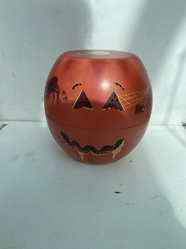 Halloween pumpkin tin jack - halloween,