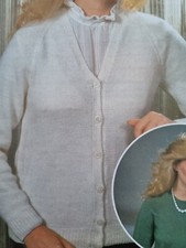 Knitting Pattern Lady's 4ply