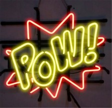 Vintage POW! POW 20" Neon