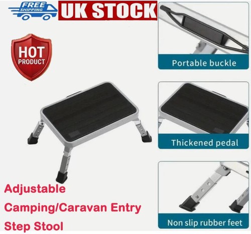 New caravan entry step stool - new,