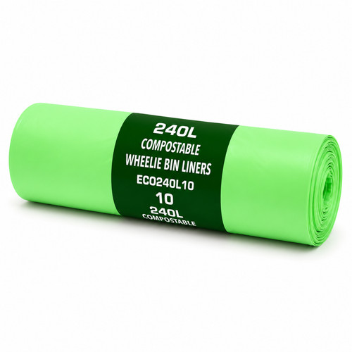 Eco360 wheelie bin liners 240l - bin,
