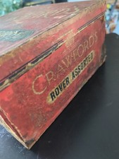 Crawfords Rover Assorted 1950s Biscuit Tin Rare Vintage