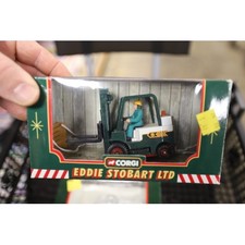 Corgi Diecast Model 56702 - Forklift Truck - Eddie Stobart Ltd Boxed