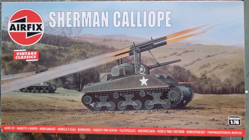 Airfix 76 scale sherman - 1/76,